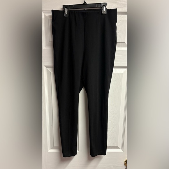 Old Navy Black Extra High Rise Skinny Pull On Dress Pants Size Large - Picture 3 of 4